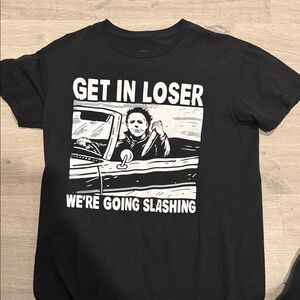 Black Halloween Graphic Tee